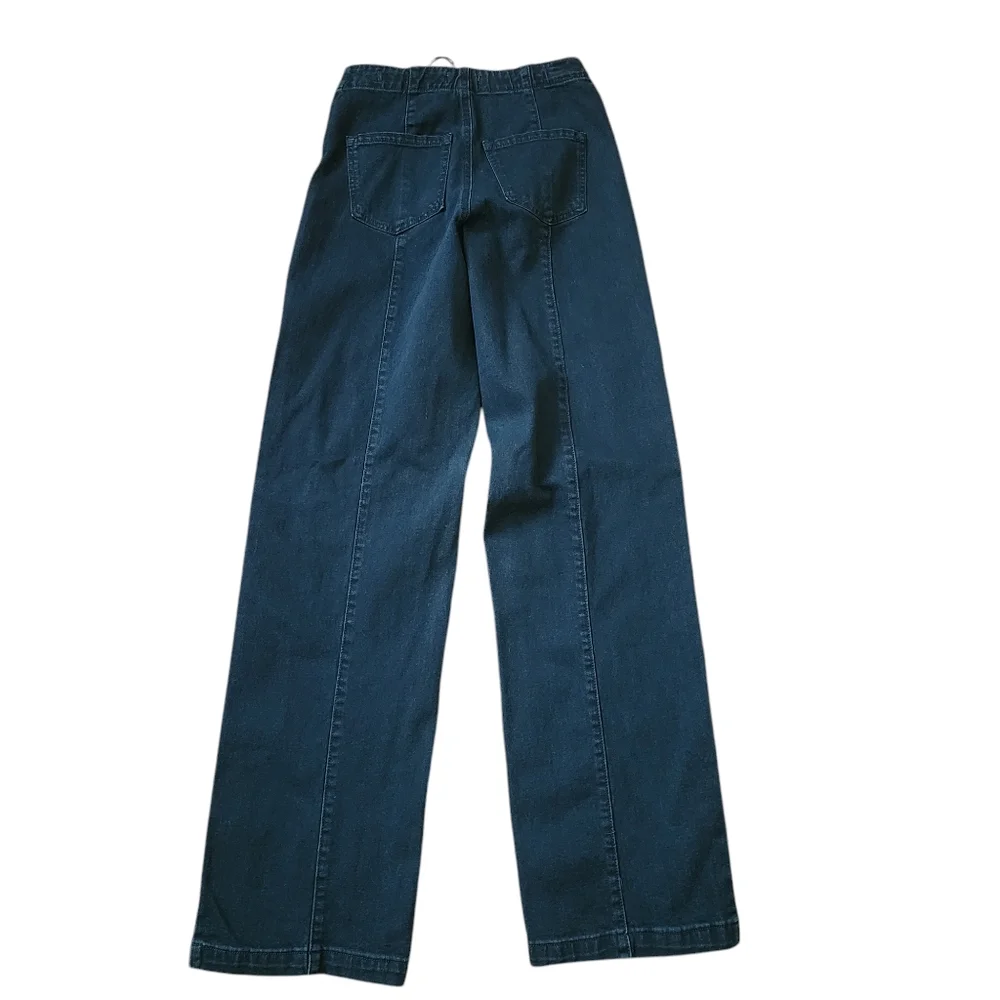 ***New***Dark Blue Denim Jeans.  Size 2 - Picture 2 of 3